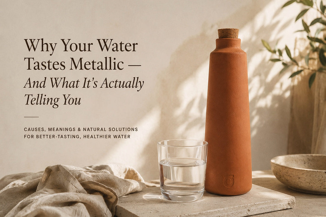Why Your Water Tastes Metallic — And What It's Actually Telling You