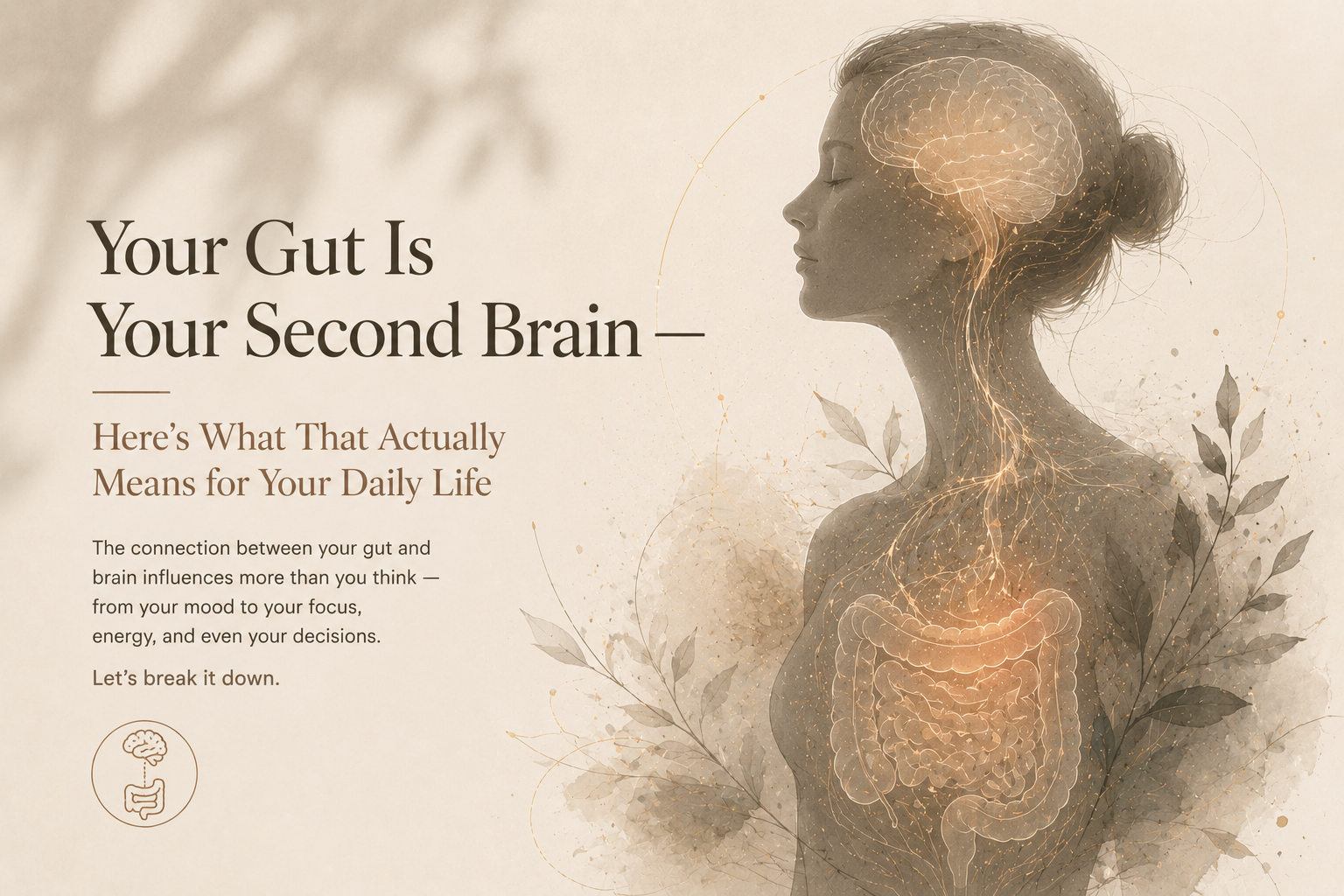 Your Gut Is Your Second Brain — Here's What That Actually Means for Your Daily Life